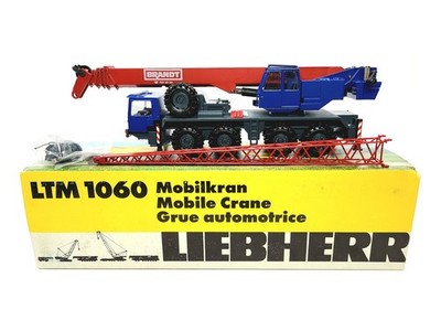Liebherr LTM1060 Mobile Crane - Brandt - Conrad 1:50 Scale Diecast Model #2079