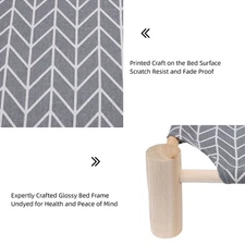 Elevated Dog Bed Removable Cooling Raised Pet Cot Multi Functional
