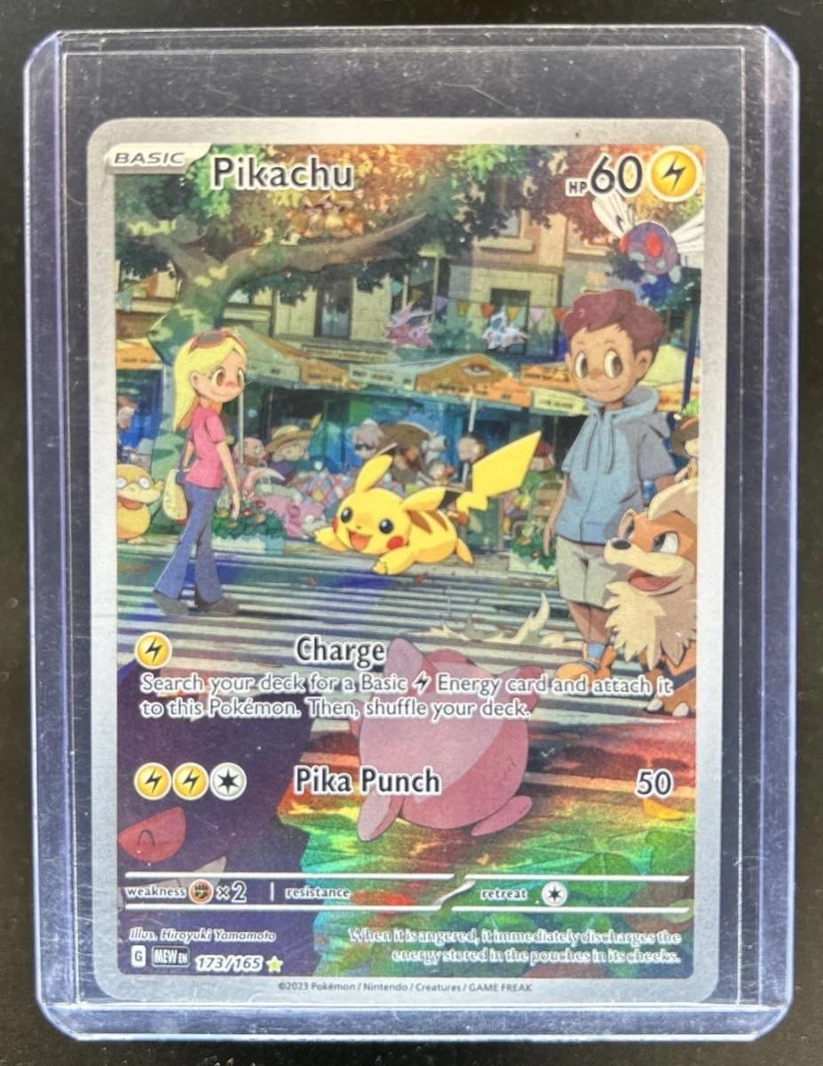 Preços baixos em Pikachu 173/165 Sv2a: Pokemon Card 151 | eBay