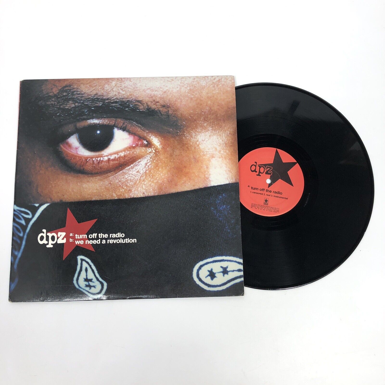 DPZ Dead Prez LP Vinyl Rap Single Turn Off The Radio We Need Revolution Rap B