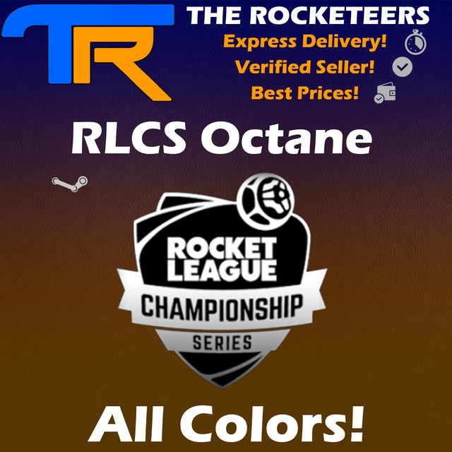 PC Rocket League Every painted RLCS Octane Limited Decal ...