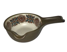 VTG Norge Figgjo Flameware Astrid Norway Pan Bowl Dish Spout Lip NORWAY Vulcanus