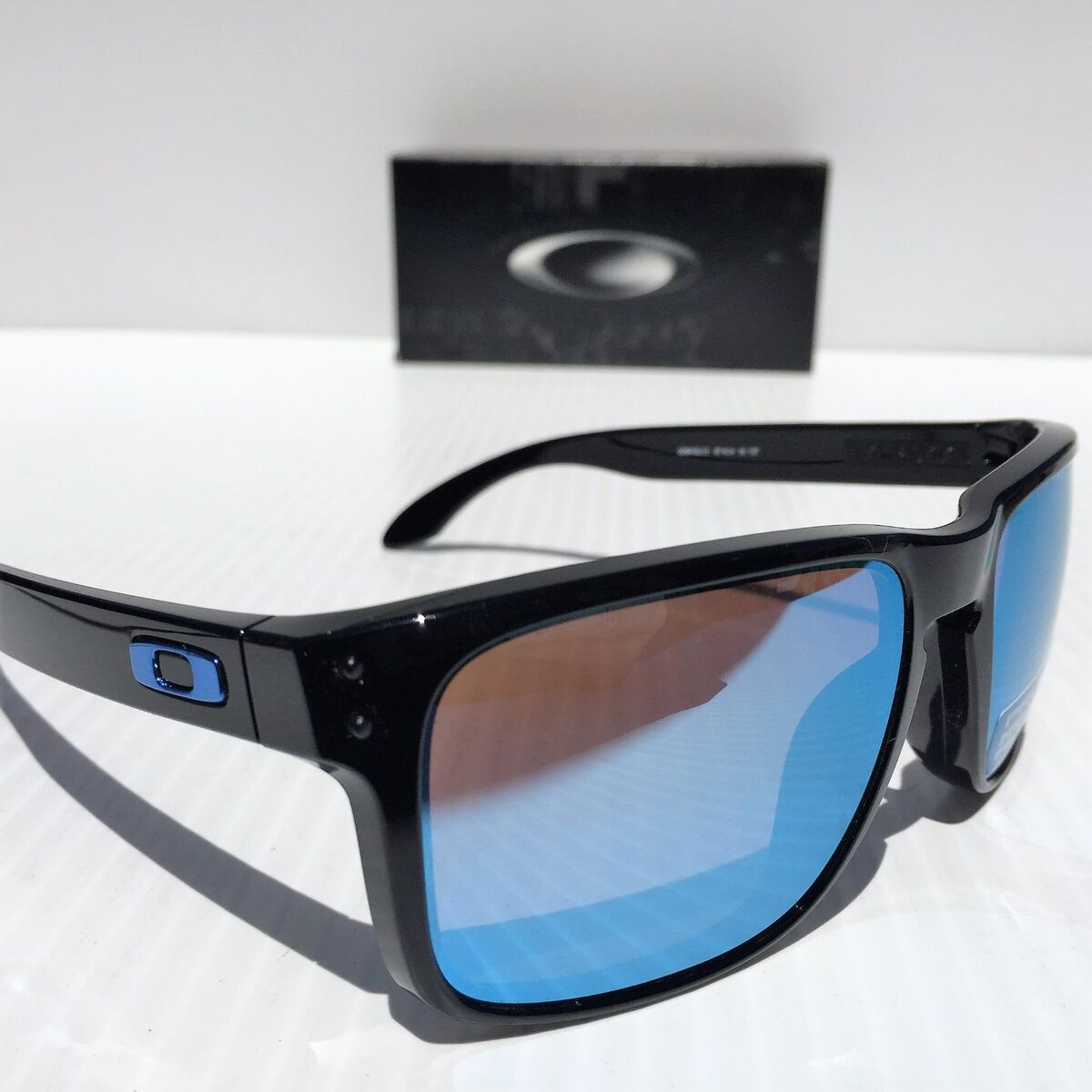 Holbrook™ Prizm Deep Water Polarized Lenses, Polished Black Frame  Sunglasses