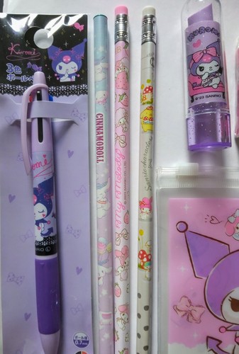 Sanrio *Sanrio Figuren* Schreibpapier Set Stifteetui, Notizbuch, Stifte, Stift - Bild 3 von 9