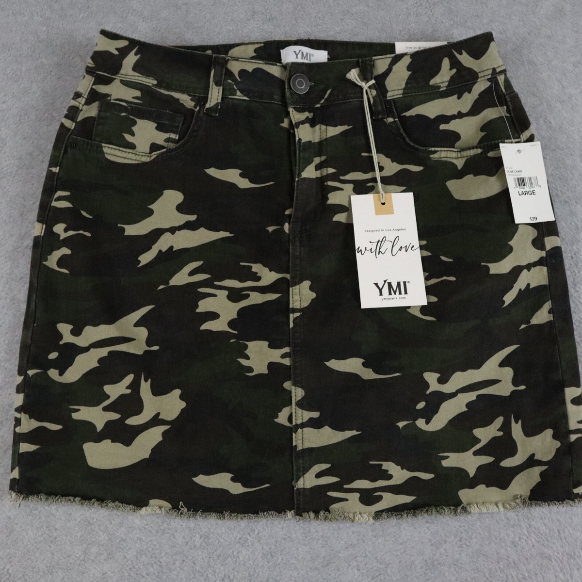 Camo Cargo Skirt Camo Denim Midi Skirt Fax Copy Express Camouflage