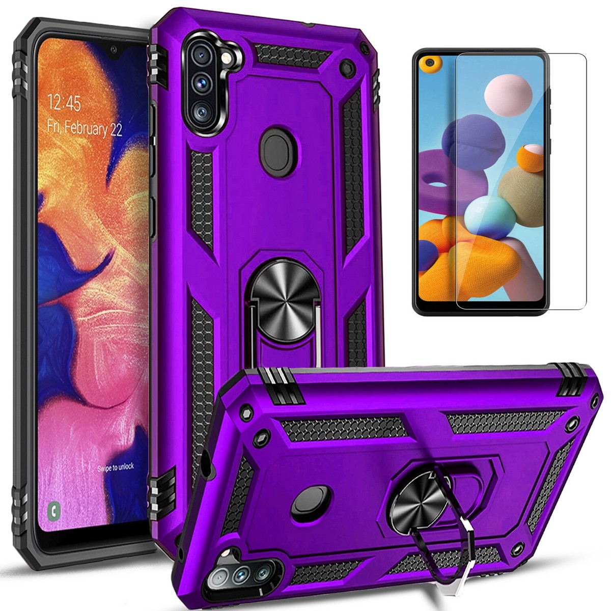 Cell Phones Samsung Galaxy A11 Accessories For Samsung Galaxy A11 Case Phone Cover Kickstand Tempered Glass Cell Phones Samsung Galaxy A11 Accessories For Samsung Galaxy A11 Case Phone Cover Kickstand Tempered Glass