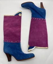 Stivali Marc Jacobs viola scamosciati ispirati a Wonder Woman 36