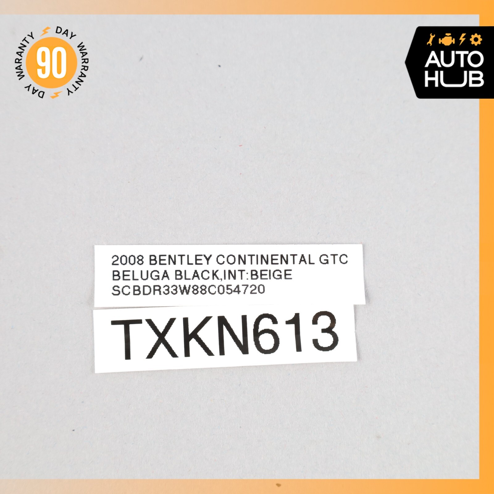 Bentley Continental GTC GT Flying Spur Steering Wheel Switch Module OEM 63k