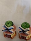 Vintage Windmill Salt And Pepper Shakers Japan — photo 5