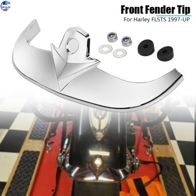 Chrome Front Fender Tip For Harley Softail Heritage Springer Classic EFI FLSTSCI