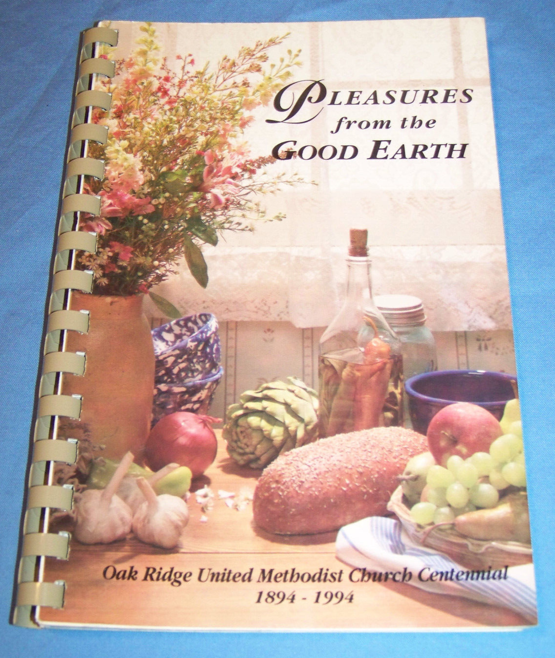 Oak Ridge United Methodist Church Cookbook Flat Rock Illinois 1994 IL ...
