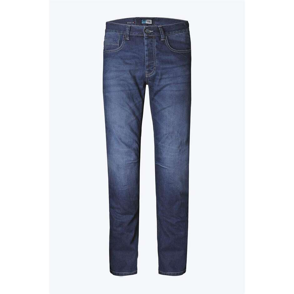 Pantaloni Moto jeans PMJ RID14 RIDER Blu