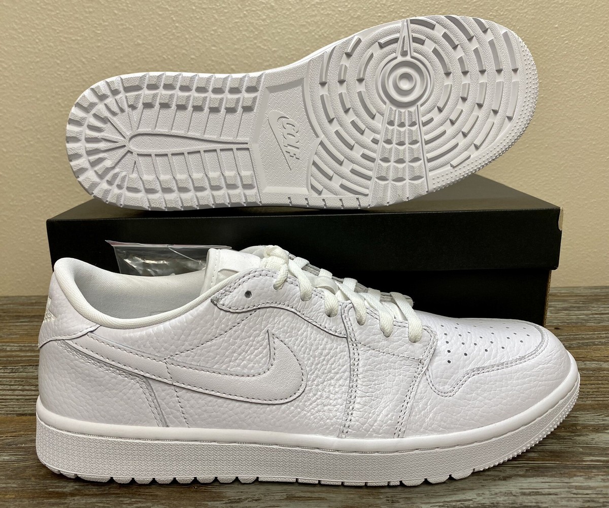 Nike Air Jordan 1 Low Golf Triple White Spikeless DD9315‌-‌101