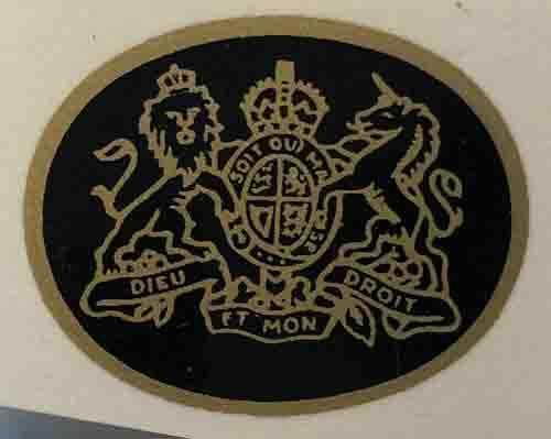 Miscellaneous Gold/black "coat of arms" - looks good on anything !! - 第 1/1 張圖片