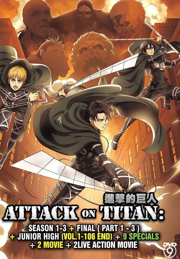 Preços baixos em Código da Região Attack on Titan 0/All (Região