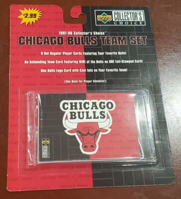 97'-98' Upperdeck Collector's Choice Chicago Bulls Team Set | eBay