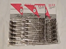 10 Packs Of Metal Hair Clips Duckbill Clips Alligator Clips Styling Clips Pins 