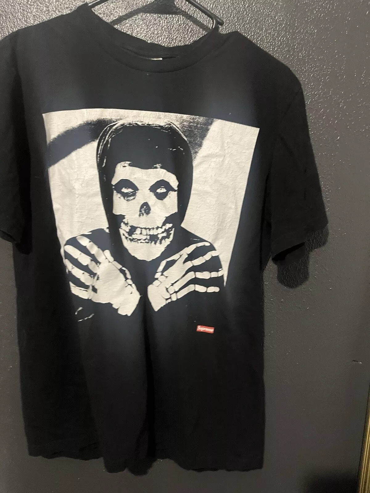 Supreme / Misfits / SS13 / NOIR / T shirt / Taille (M) / Fantôme pourpre