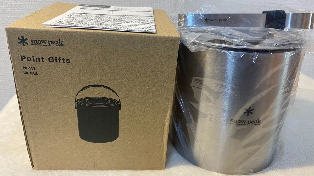 Snow peak outdoor tableware point gift limited PG-111 ice Snow peak outdoor tableware point gift limited PG-111 ice