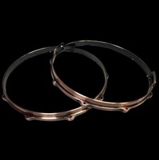 DFP Die Cast Drum Hoops - Antique Bronze 14'' 10 Lug - Set