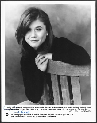 Growing Pains Tracey Gold Original 1991 ABC-TV Promo Portrait Photo | eBay