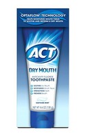 6 Pack Act Dry Mouth Anticavity Fluoride Toothpaste Soothing Mint 4.6 Oz Each on sale 6 Pack Act Dry Mouth Anticavity Fluoride Toothpaste Soothing Mint 4.6 Oz Each on sale