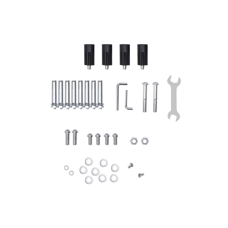 Pull Up Bar Raise Dip Station Vertical Knee Exercise Equipment Home ...