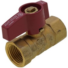 1/2 Gas Ball Valve Female NPT Threaded Shut-O...