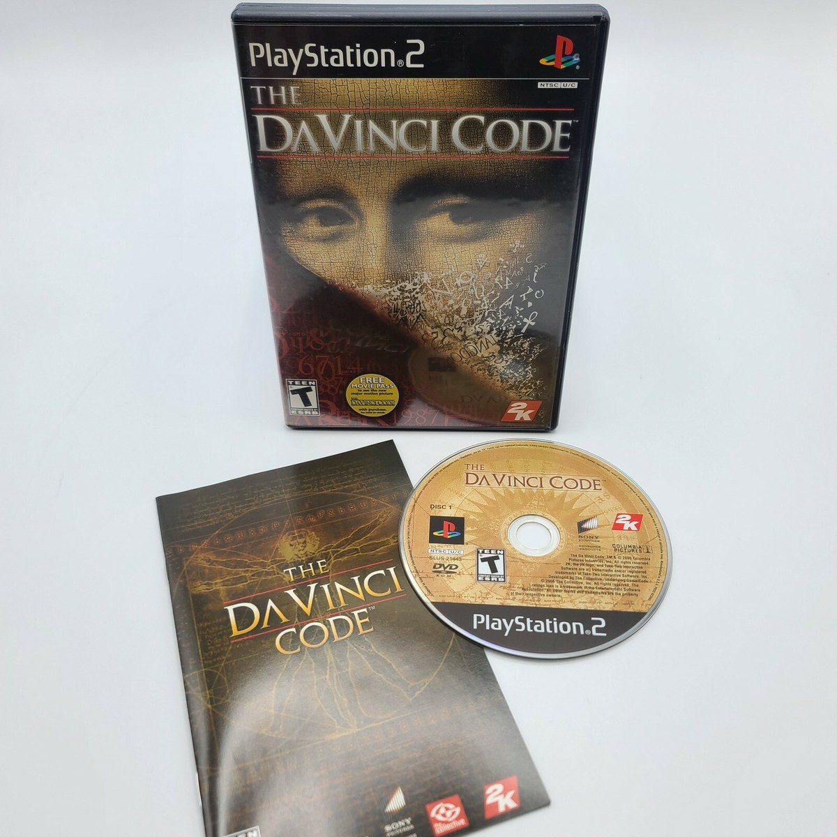 The DaVinci Code (Sony PlayStation 2, 2006) PS2 Complete w/ Manual