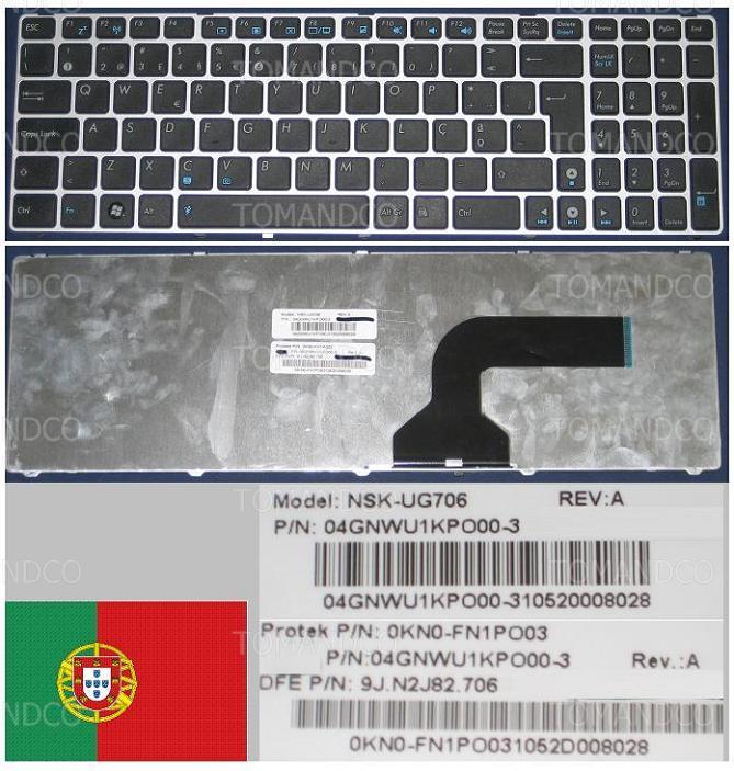 Clavier Qwerty Portugais résoud les touches bloquées ASUS G73
