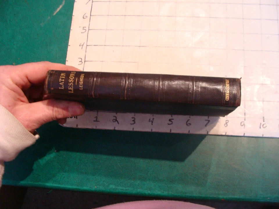 Vintage School Book-LATIN LESSONS 1888 by R F LEIGHTON  - Image 2 of 4
