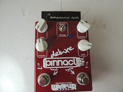 Wampler Pinnacle Deluxe Distortion Effects Pedal Free USA Ship