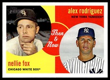 2008 Topps Heritage Nellie Fox / Alex Rodriguez #TN2