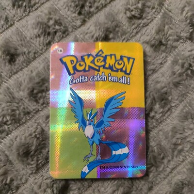 Pokemon Card 143 Articuno Pocket Monsters Vending Prism Sticker 2000 Nintendo