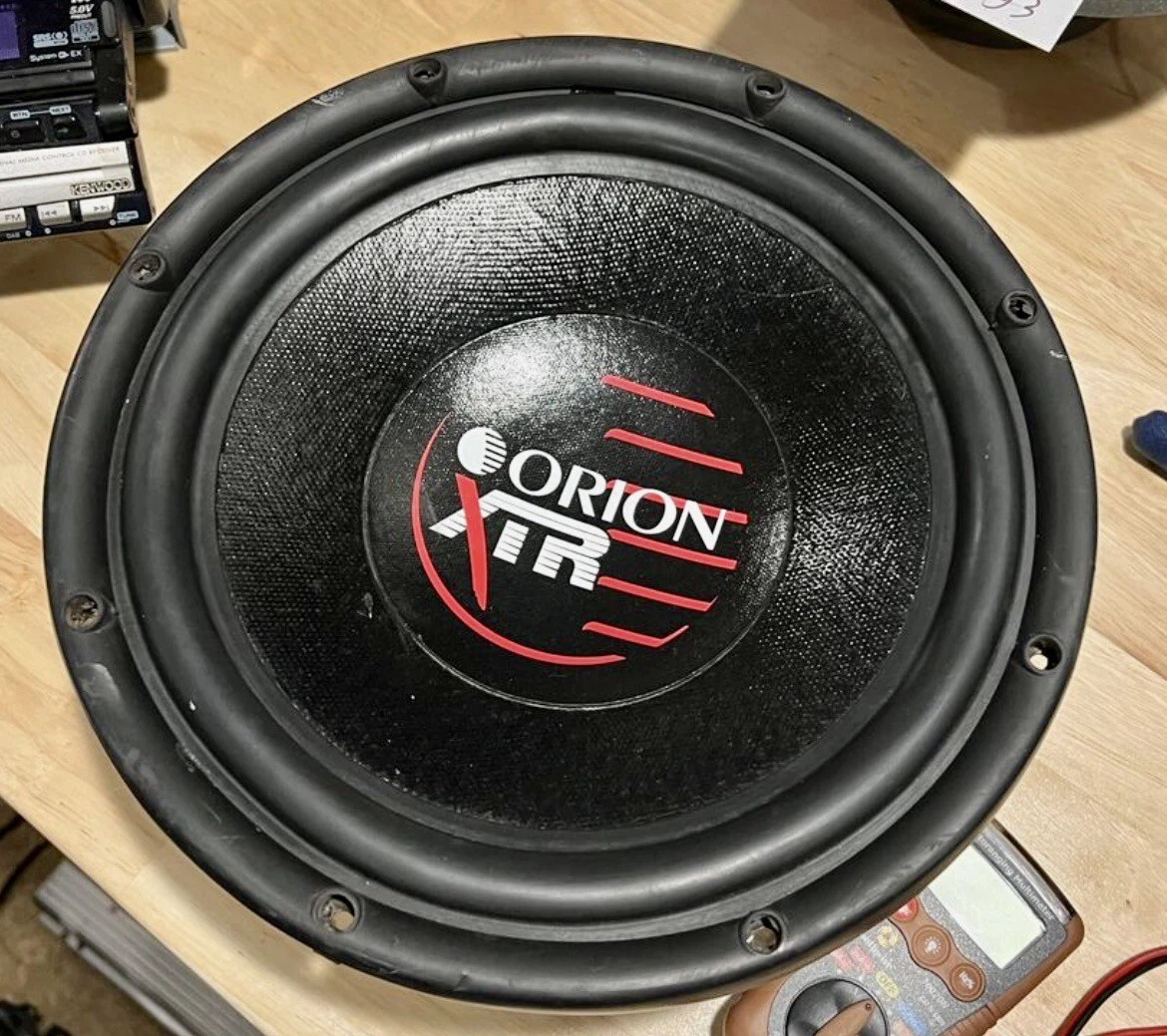 Old School Car Audio Orion Xtr 10 Svc 4ohm Subwoofer