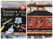 ASSORTED  SALTBOX ILLUSTRATIONS GREETING CARDS - TEACHER - YOU CHOOSE!