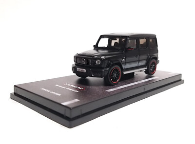 Tarmac works Taiwan 7-11 Limited Mercedes-AMG G 63 Matte Black ~ 1