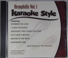 Hemphills Volume 1 Christian Karaoke Style NEW CD G Daywind 6 Songs