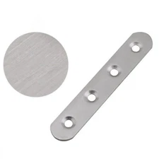 Stainless Steel Repair Plate Flat Straight Fixing Mending Corner Brace Bracket