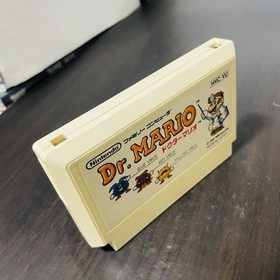 Dr. Mario Nintendo Famicom 1990 Japanese Version HVC-VU Puzzle Retro Games