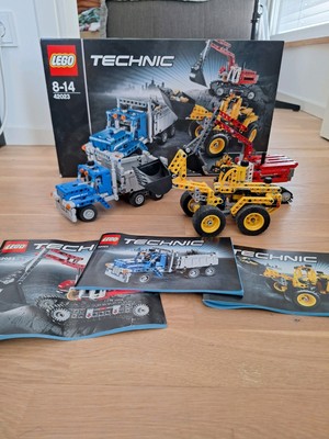 LEGO TECHNIC: Baustellen-Set (42023), Lego Baustelle, Bager, Radlader, Kipper