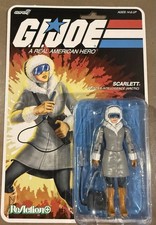 Super7 ReAction Plus 3.75  NIP O-Ring Gi-Joe Cobra ARCTIC SCARLETT  FREE SHIP
