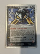 Pokemon TCG Rocket's Raikou EX 108/107  - Ex Deoxys Secret Rare - Holo NM/LP on eBay