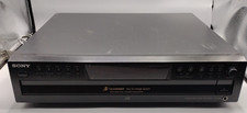 Sony CDP-CE375 5-Disc CD Changer Carousel Tested Works No Remote Home Theater