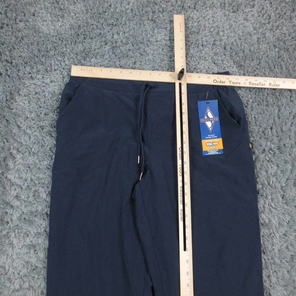 Pantalones de cercanías Skechers sin cordones E-Walk para hombre grandes azul marino SKECHWEAVE 32x27,5* nuevos con etiquetas Foto 4 de 4