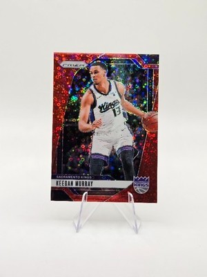 Keegan Murray 2024-25 Panini Prizm Fast Break Red SP /100 #7 Kings