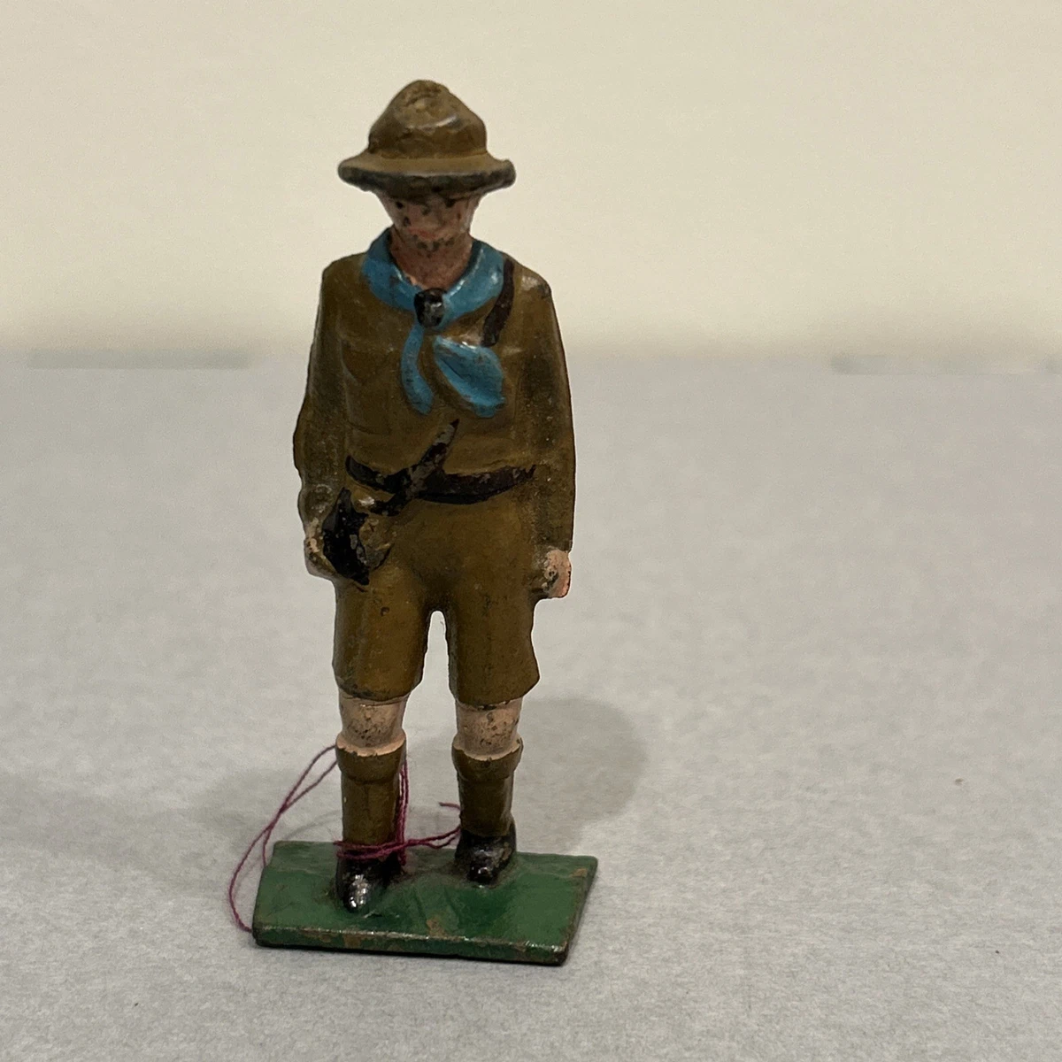 Grey Iron G-73 Boy Scout Walking early in Blue Tie