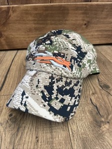 RARE Sitka Hunting Gear Stormfornt Goretex Camo Cap Subalpine Hat