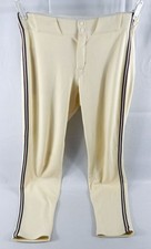 2024 Washington Nationals Drew Millas #81 Game Used Cream Pants City Con 34 0