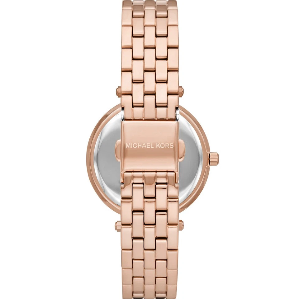 Reloj Pulsera Mujer MICHAEL KORS DARCI MINI MK4592 Acero Inoxidable Dorado Rosa Foto 3 de 3